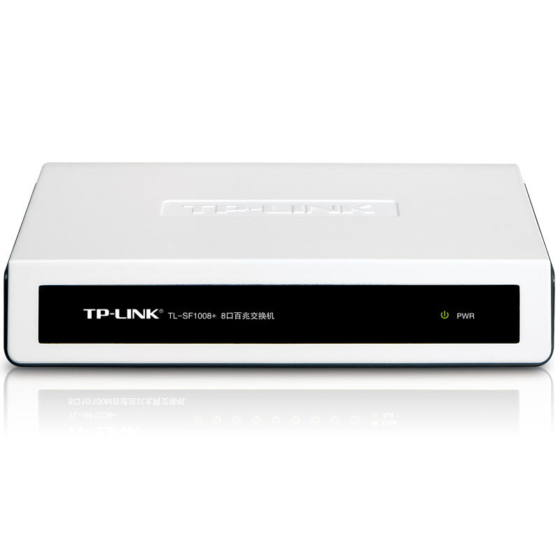 TP-LINK TL-SF1008+ 8口百兆交换机 100